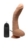 Duże Realistyczne Dildo z Wibracją 28 cm | Erotic Med