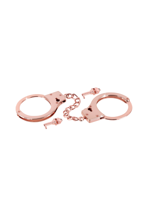 Metalowe Kajdanki BDSM Rose Gold | Erotic Med