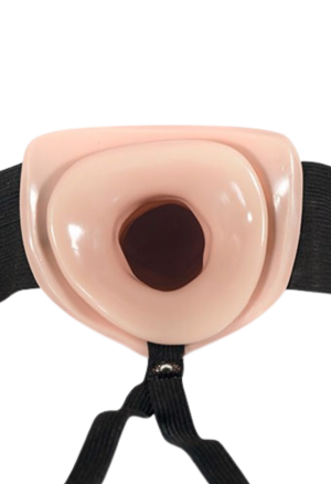 Pusty Strap-On z Uprzężą 19 cm Cielisty | Erotic Med