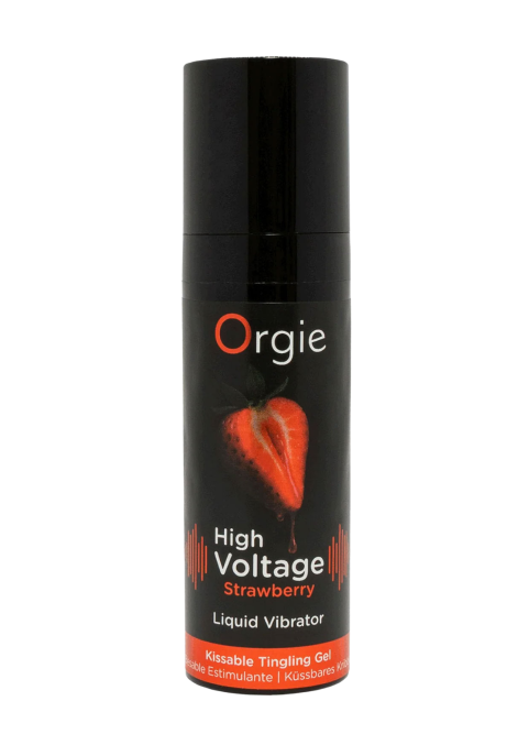 Wibrator w Płynie Truskawkowy 15 ml | Erotic Med