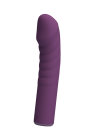 Ergonomiczny wibrator punktu G ze spiralną teksturą
