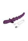 Super mocny analny wibrator z miękkiego silikonu medycznego - 26 cm
