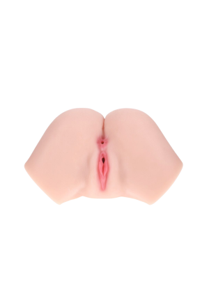Realistyczny masturbator 4,2 kg z wibracjami i dwoma kanałami