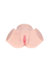 Realistyczny masturbator 4,2 kg z wibracjami i dwoma kanałami