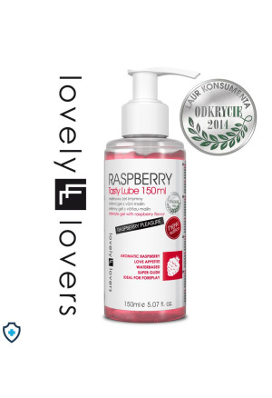 Raspberry Tasty Lube - Lubrykant smakowy malinowy, orgazmowy, 150 ML