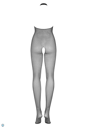Odważne bodystocking z otwartym biustem