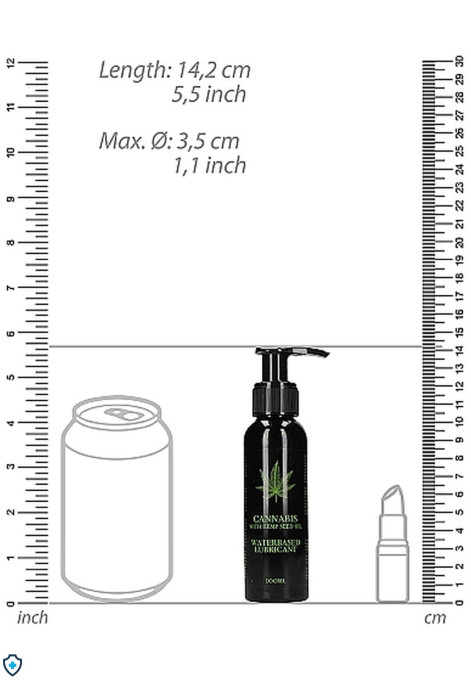 Lubrykant na bazie wody z olejkiem CBD - 100 ml