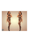 Zmysłowe bodystocking o szerokim splocie