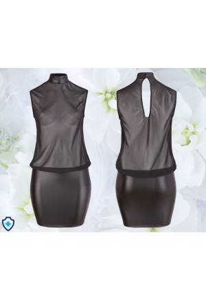 Lekka sukienka z luźną górą i dużą dozą seksapilu - Plus Size