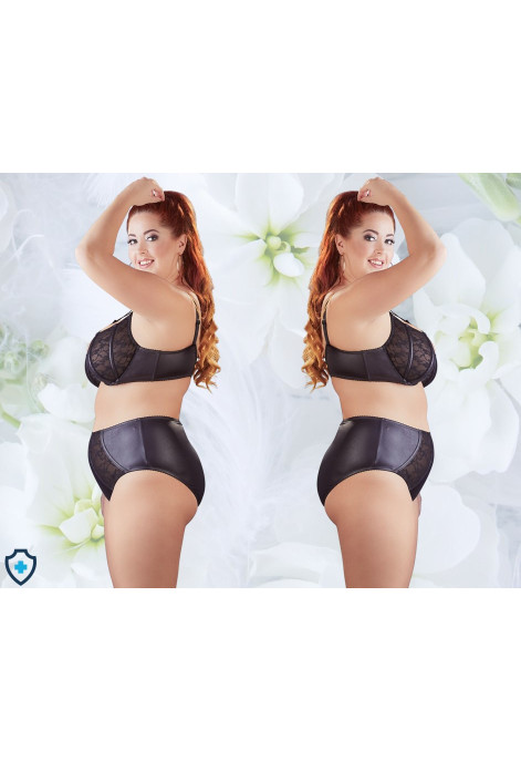 Wyrafinowany zestaw bielizny wysmuklający sylwetkę - Plus Size Wyrafinowany zestaw bielizny wysmuklający sylwetkę - Plus Size