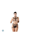 Zadziorny zestaw w stylu bondage