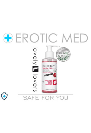 Raspberry Tasty Lube - Lubrykant smakowy malinowy, orgazmowy, 150 ML