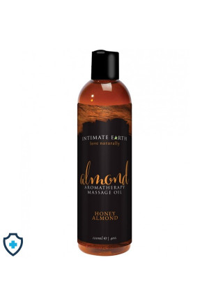 Intimate Earth - Organiczny olejek do masażu - miód i migdały, 120 ml