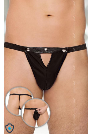 Stylowe stringi męskie z ODPINANYM PRZODEM rozm. S/M/L