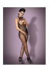 Odważne bodystocking z otwartym biustem
