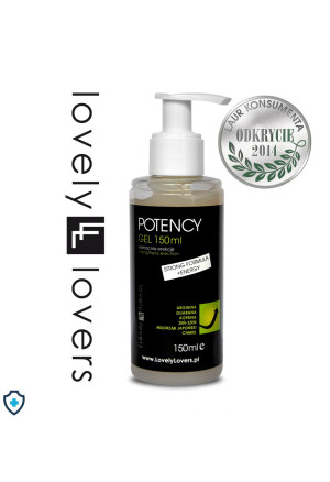 POTENCY Gel - Mocny żel wzmacniający erekcję, 150 ml