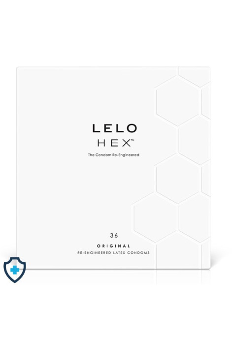 LELO HEX Original - lateksowe prezerwatywy - 36 szt. LELO HEX Original - lateksowe prezerwatywy - 36 szt.