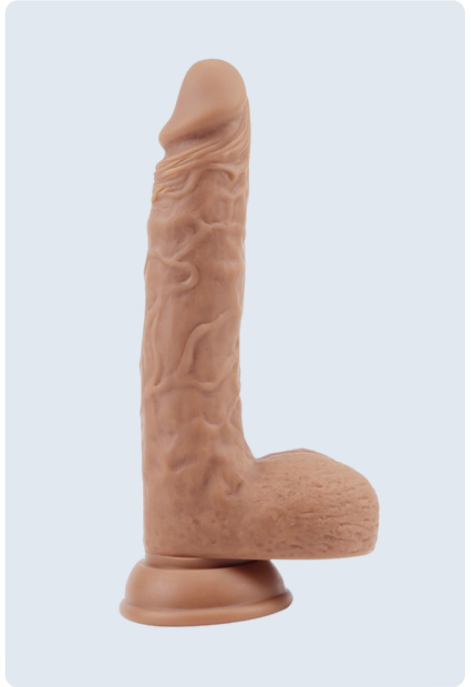 Dildo z przyssawką i dodatkową stymulacją Dildo z przyssawką i dodatkową stymulacją