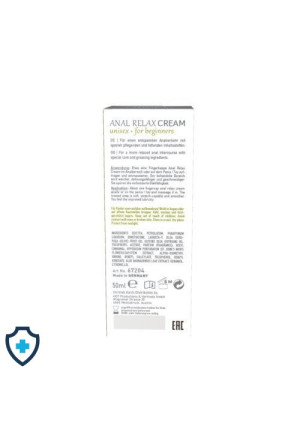 Relaksujący krem analny dla początkujących, 50 ml