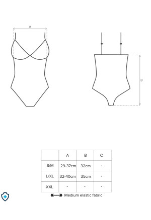 Zjawiskowe, geometryczne body z otwartym krokiem