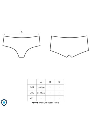 Krótkie szorty z geometrycznym wzorem