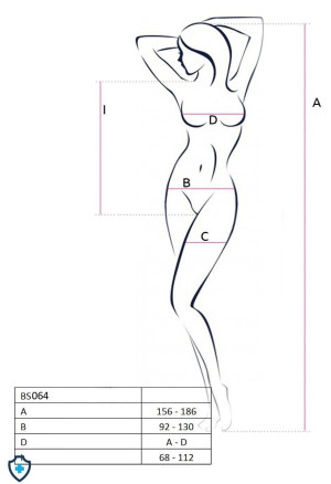 Delikatne, białe body z otwartym krokiem