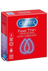 Niezwykle cienkie prezerwatywy Durex Fetherlite Elite, 3 szt.