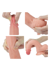 Rewelacyjne elastyczne dildo z mocną przyssawką