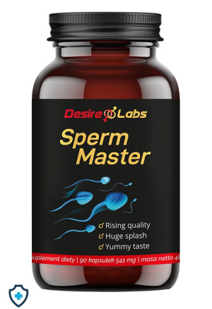 Sperm Master - poprawia ilość i jakość spermy, 90 caps.