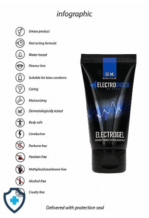 Żel do elektrostymulacji, przewodzący prąd - 50 ml