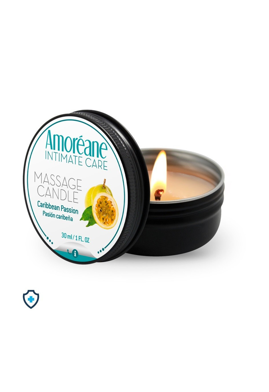 Aromatyzowana świeca do masażu - zapach marakuja