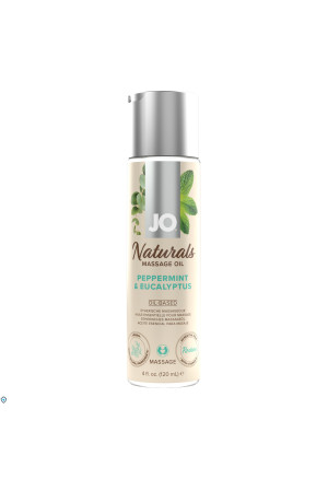 Naturalny, miętowo-eukaliptusowy olejek do masażu, 120 ml