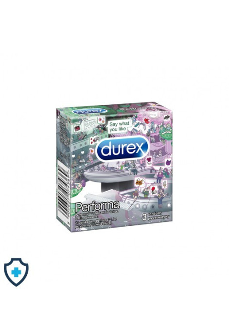 Prezerwatywy z benzokainą 5%, Durex 3 szt. Prezerwatywy z benzokainą 5%, Durex 3 szt.
