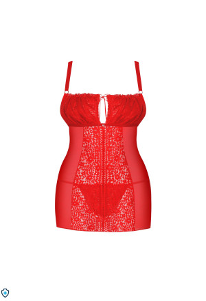 Uwodzicielska koszulka i stringi w rozmiarze plus size