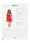 Uwodzicielska koszulka i stringi w rozmiarze plus size