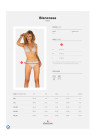 Opalizujące bikini w kolorze białym