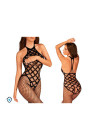 Zmysłowe bodystocking o szerokim splocie