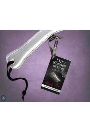 Srebrna packa BDSM z ekoskóry - Pięćdziesiąt Twarzy Greya (Fifty Shades of Grey)