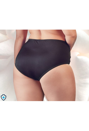 Nęcące figi z wysokim stanem i koronką - Plus Size