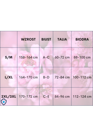 Niezwykły, trzyczęściowy komplet bielizny eco z koronką