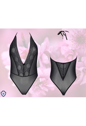 Sensualne body eco z głębokim dekoltem