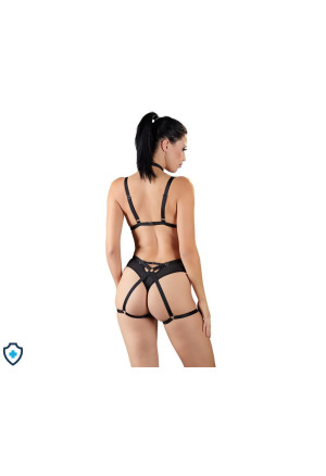 Zadziorny zestaw w stylu bondage