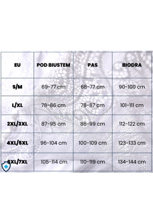 Zmysłowy komplet bielizny z białej, elastycznej koronki