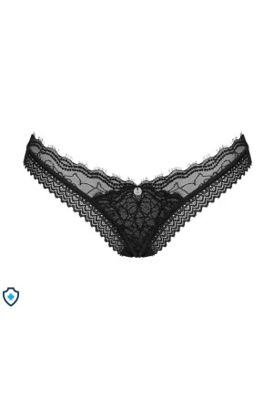 Stylowe stringi z koronki typu eyelash