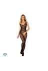 Zjawiskowe bodystocking z oryginalnym nadrukiem z siateczki