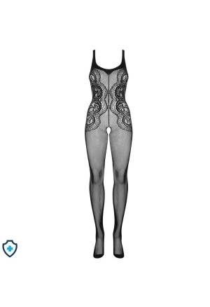 Zjawiskowe bodystocking z oryginalnym nadrukiem z siateczki