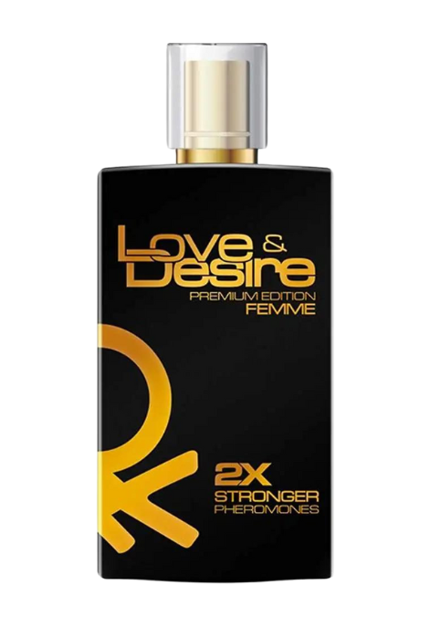Love&Desire Premium, 100 ml - 2x mocniejsze feromony damskie Love&Desire Premium, 100 ml - 2x mocniejsze feromony damskie