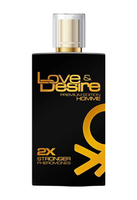Love&Desire Premium - feromony męskie o 2x mocniejszym działaniu, 100 ml Love&Desire Premium - feromony męskie o 2x mocniejszym działaniu, 100 ml