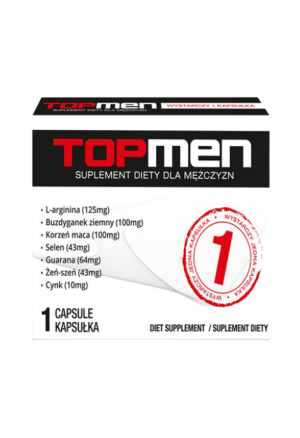 Top Men, 1 kapsułka - skuteczny środek na erekcję