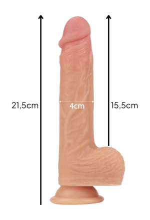 Wymiary dildo z rotacjami